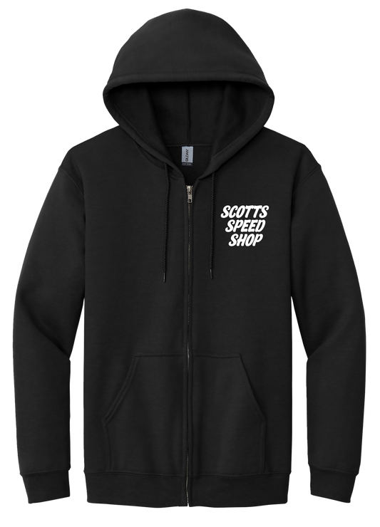 Scotts Speed Shop Classic Full-Zip Hooded Sweatshirt