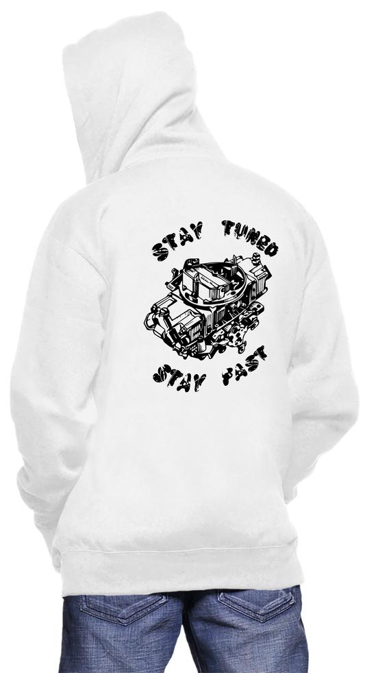 MM&M Stay Tuned Stay Fast Full-Zip Hooded Sweatshirt